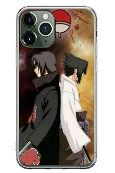 Atlas Husa personalizata 360 de grade pentru Apple iPhone 11 Pro, Itachi #1, ...