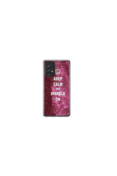 Atlas Husa personalizata 360 de grade pentru Samsung Galaxy A73, Keep Calm an...