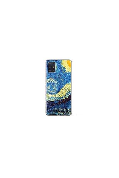 Atlas Husa personalizata 360 de grad Samsung Galaxy A51, Van Gogh, multicolor...