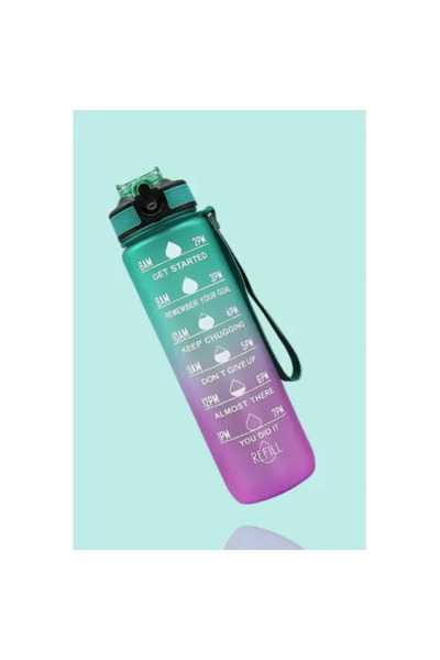 My Reality Fashion زجاجة مياه تحفيزية يومية