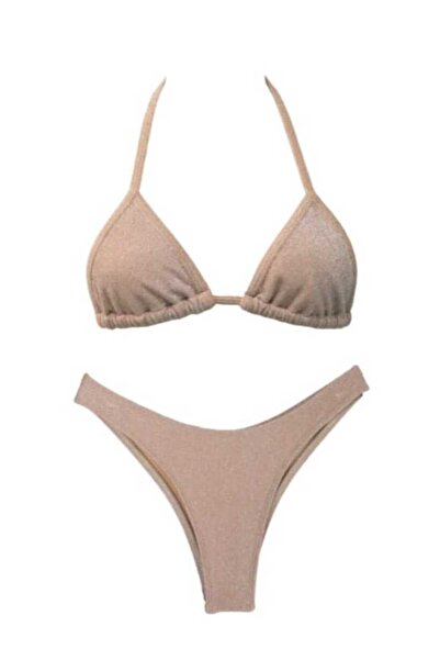SH şampanya kadın bikini takımı