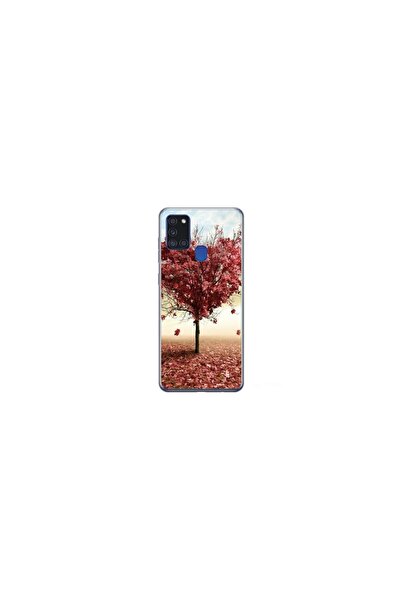 Atlas Husa personalizata 360 de grad Samsung Galaxy A21s, Heart Tree, multico...
