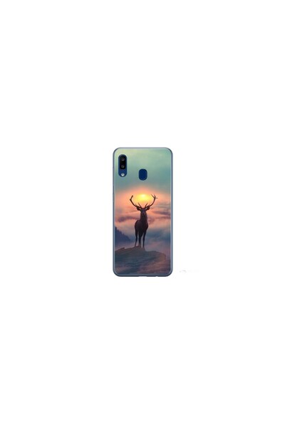 Atlas Husa personalizata 360 de grad Huawei P Smart (2019), Antlers, multicolor, S1D1M0303