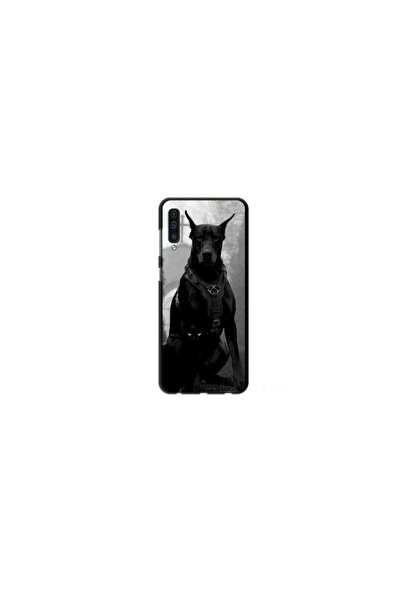 Atlas Husa personalizata 360 de grad Samsung Galaxy A7 (2018), Doberman, mult...