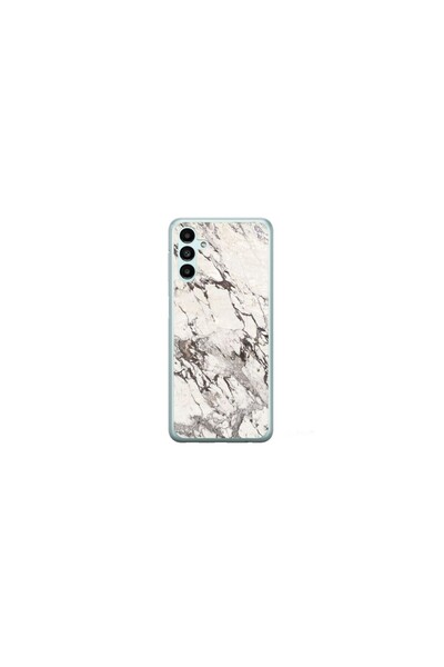 Atlas Husa personalizata 360 de grade pentru Samsung Galaxy A13 5G, White Marble, S1D1M0325