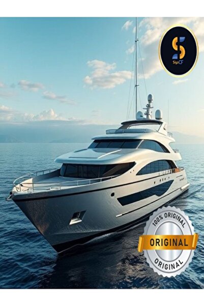 SİYACF 100 CM X 30 METRE-TEKNE MARİNE WİNDOW FİLM LUXURY UV KORUMA ORTA TON