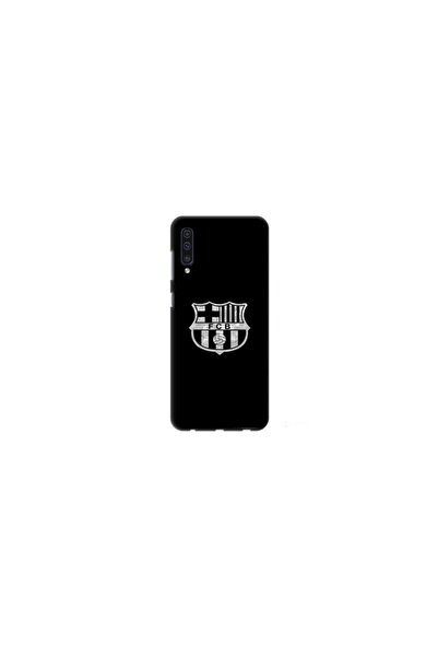 Atlas Husa personalizata 360 de grad Samsung Galaxy A70, Barcelona, multicolo...