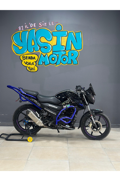 Genel Markalar Raider Arka Kuyruk Demiri Stunt Yasin motor's MAVİ