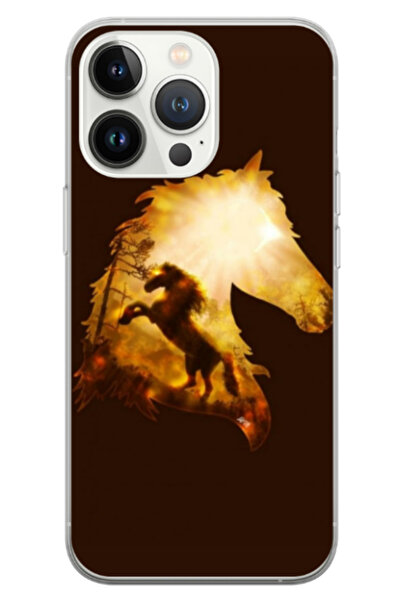 Atlas Εξατομικευμένη θήκη 360 μοιρών για Apple iPhone 15 Pro, Άλογο #1, S1D1M...