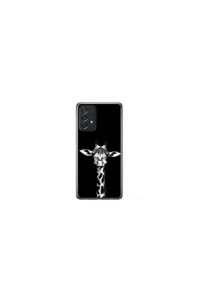 Atlas Husa personalizata 360 de grade pentru Samsung Galaxy A73, Giraffe #3, ...