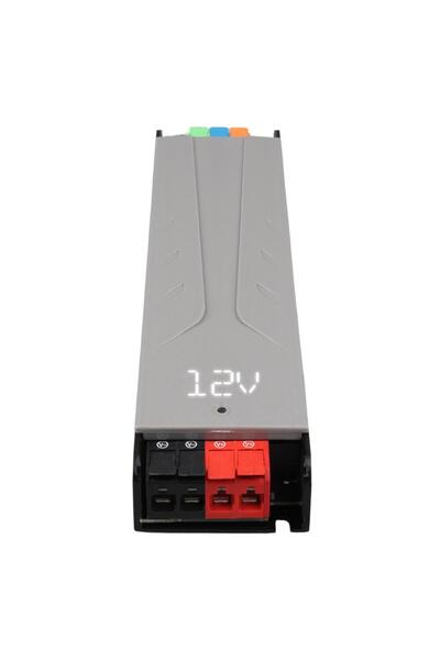 Powermaster PM-26845 12/24/36/48 Volt 9 Amper 300 Watt Metal Kasa Kademeli Adaptör Voltaj Göstergeli