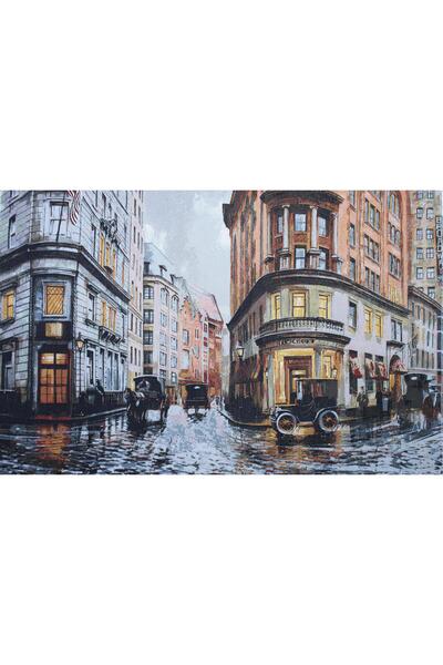 Believe BROADWAY JAKARLI DOKUMA GOBLEN DEKORATİF ÇERÇEVESİZ PANO TABLO 70*110