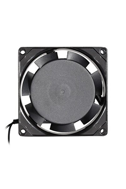 Powermaster PM-21379 90x90x25mm 9X9 Metal Kasa Plastik Pervane AC220 Volt Fan