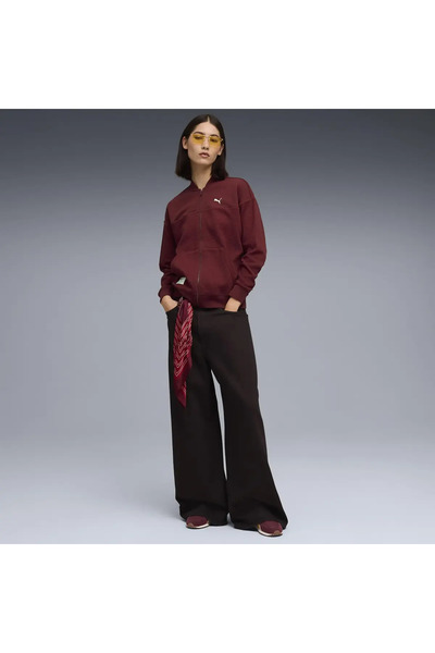 Puma CLASS Full-Zip Jacket Kırmızı Kadın Ceket