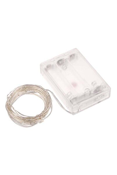 ANSELF سلسلة أضواء خرافية مع 50 مصباح LED أبيض