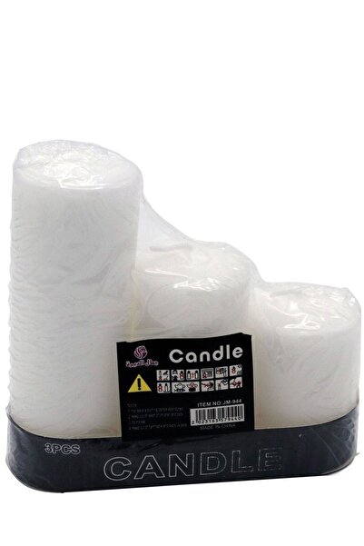 Arma مجموعة شموع من 3 قطع بثلاثة أحجام مختلفة