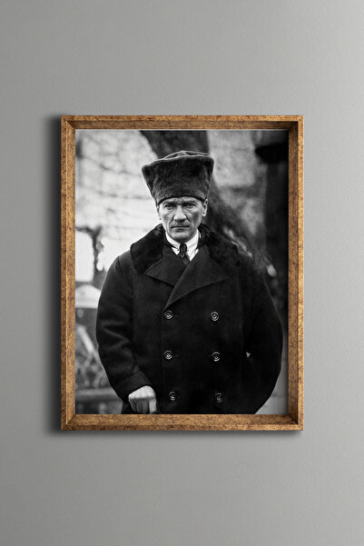 epiqart Ataturk - Vintage Patterned Frame