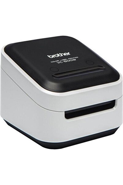 Brother VC-500W Label System, USB, AirPrint, Wi-Fi Direct, ZINK Zero-INK Technology (White)