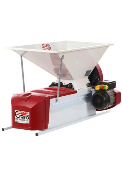 Grifo Fruit crusher, electric motor, 2 stainless steel sieves