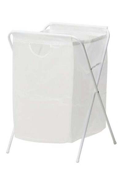 Generic Jall Laundry Bag With Stand White