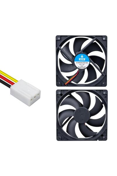 Powermaster IC-216 Fırçasız DC Fan 120X120X25mm 12 Volt 3 Pin