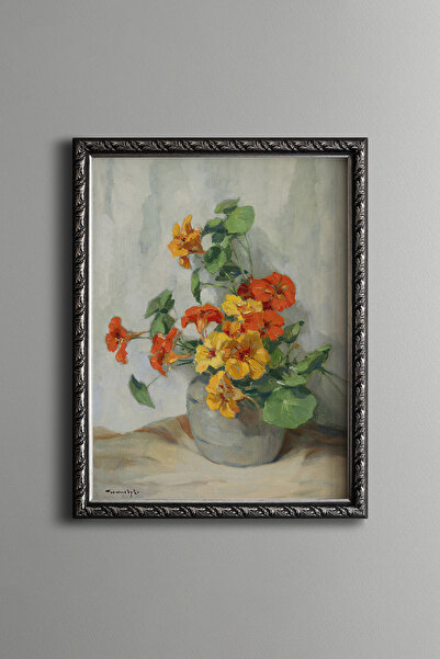 epiqart Still Life Flower - إطار منقوش عتيق
