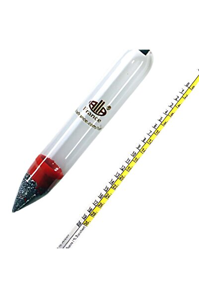 OEM Glucometru Mustimetru Guyot, cu 3 scale (Densitate °Baume, Vol. Alcool, Z...