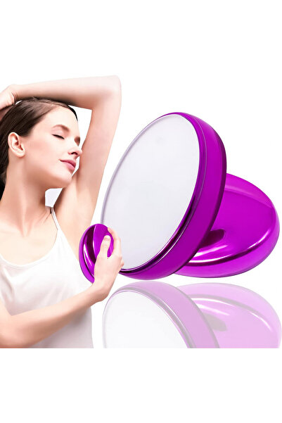 Duolam friction epilator, crystal/ABS, purple, 10.5 x 6 x 3.5 cm