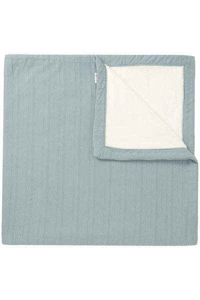 NOPPIES Plus Blanket Green Noto 120×120 cm