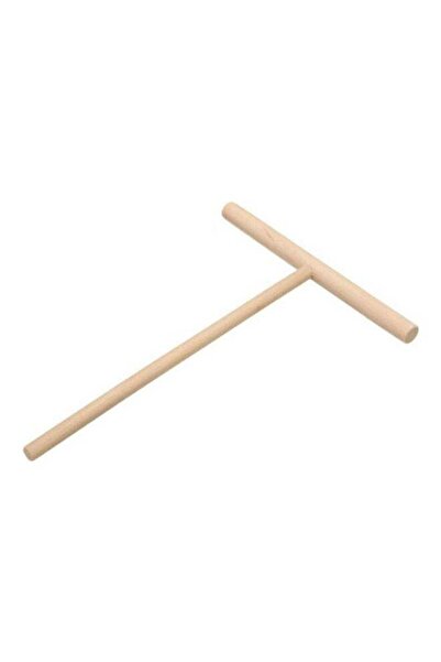 Generic صانعة الكريب، عصا خشبية لتوزيع الفطائر، لون بني خشبي