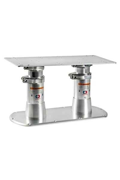 OSCULATI Double stainless steel pedestal with handles, base 615 x 300 mm -