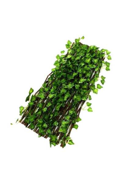 Generic Bamboo Fence With Industrial Vegetables Green