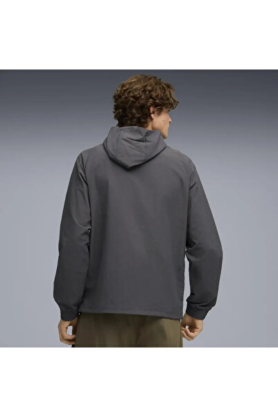 Puma Pumatech Woven Jacket Gray Men's Zippered Jacket