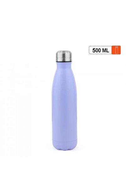 rexa Stainless steel water bottle with a distinctive and elegant design, 500 ml capacity