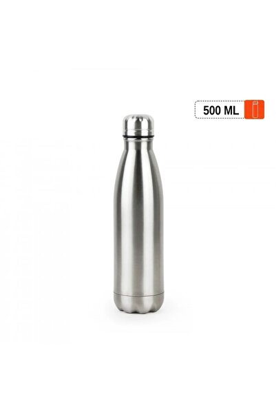 rexa Stainless steel water bottle with a distinctive and elegant design, 500 ml capacity