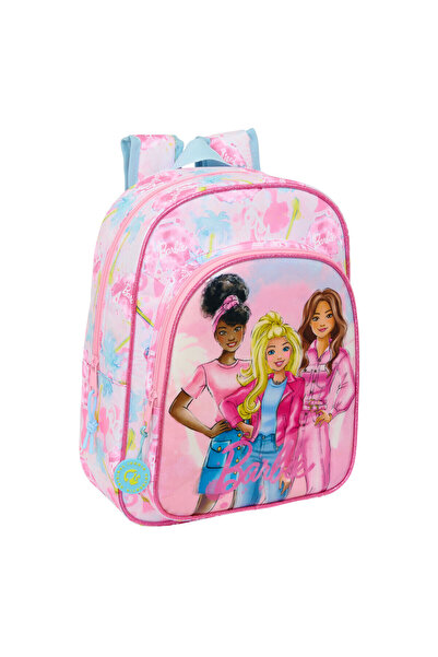 Barbie School Bag Painterly Pink Sky blue 26 x 34 x 11 cm
