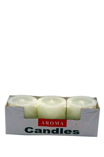 Arma مجموعة أروما من 3 شموع معطرة، 50 مم، أبيض