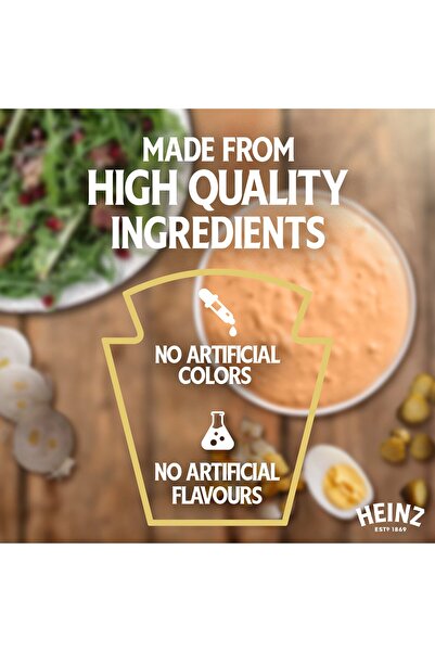 Heinz Caesar Dressing Value Pack Top Down Squeezy Bottle 400 ml Creamy Classic Salad Dressing