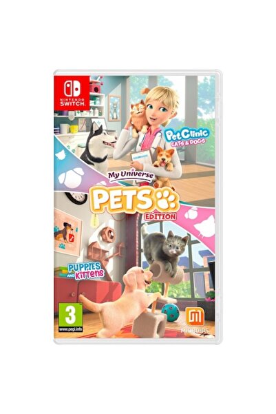 Microids Παιχνίδι My Universe Pets Edition Κουτάβια και Γατάκια + Κλινική Κατ...