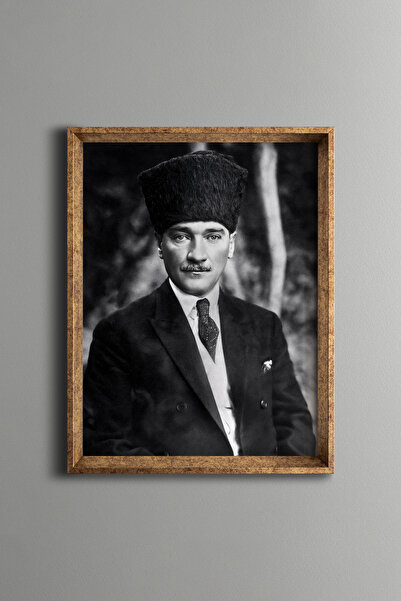 epiqart Ataturk - Vintage Patterned Frame