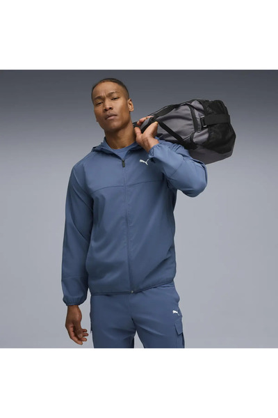 Puma M TAD TECH Woven Full Zip Mavi Erkek Fermuarlı Ceket
