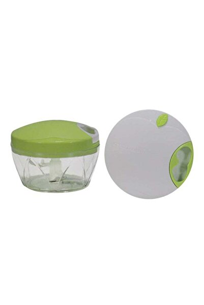 Generic قطاعة خضراوات يدوية خضراء/شفافة 125×85 مم