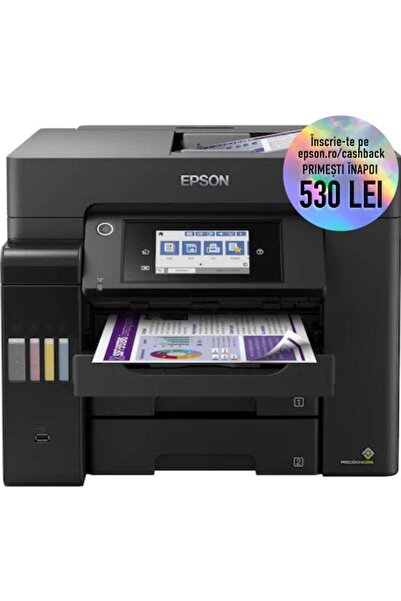 EPSON Multifunctional L6570, A4, Fax, 32 ppm, Duplex, ADF, Retea, Wireless