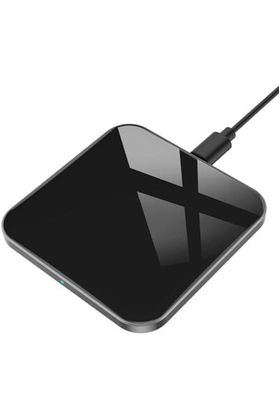 AGPTEK شاحن لاسلكي، لوحة شحن لاسلكية سريعة معتمدة من Qi بقوة 15 وات كحد أقصى ...