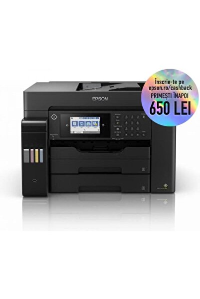 EPSON Imprimantă multifuncțională cu jet de cerneală color EcoTank L15160, du...