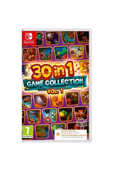 Nintendo Συλλογή 30 σε 1 Παιχνιδιών Τόμος 1 Κωδικός σε κουτί για το Switch