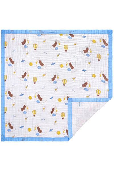 FizioTab Paturica FizioTab® pentru Bebe, din Muselina 6 Straturi, 110 x 110 c...