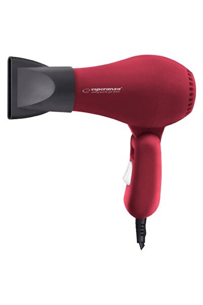 ESPERANZA Uscător de păr, 750W, roșu