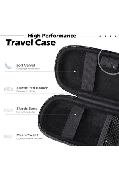 AGPTEK حافظة حامل قلم Apple Pencil 2، حافظة حمل ممتازة لقلم iPad Pro، قلم رصاص، Samsung، H