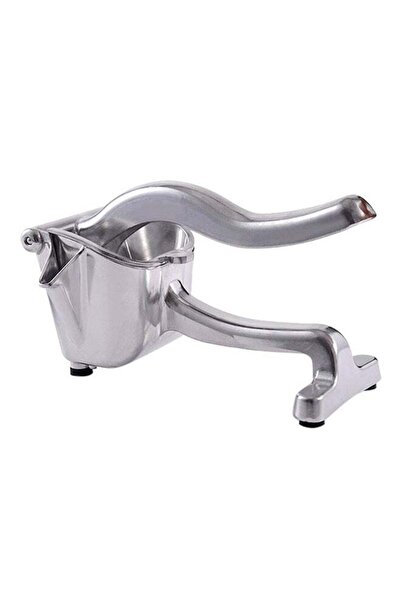 MYLIFEUNIT عصارة ليمون أحادية الضغط شديدة التحمل، فضية اللون، 25 سم